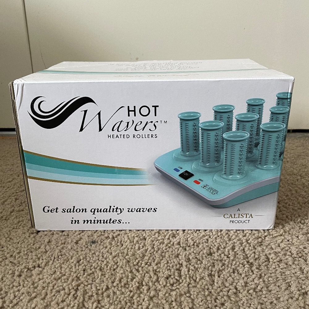 Calista Hot Wavers Heated Short Rollers - BRAND NEW